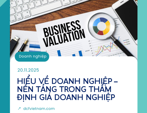 HIỂU VỀ DOANH NGHIỆP – NỀN TẢNG TRONG THẨM ĐỊNH GIÁ DOANH NGHIỆP