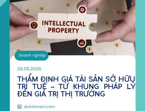 THẨM ĐỊNH GIÁ TÀI SẢN SỞ HỮU TRÍ TUỆ – TỪ KHUNG PHÁP LÝ ĐẾN GIÁ TRỊ THỊ TRƯỜNG