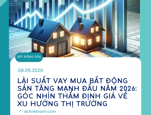 LÃI SUẤT VAY MUA BẤT ĐỘNG SẢN TĂNG MẠNH ĐẦU NĂM 2026: GÓC NHÌN THẨM ĐỊNH GIÁ VỀ XU HƯỚNG THỊ TRƯỜNG
